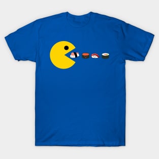 Pac man and sushi T-Shirt